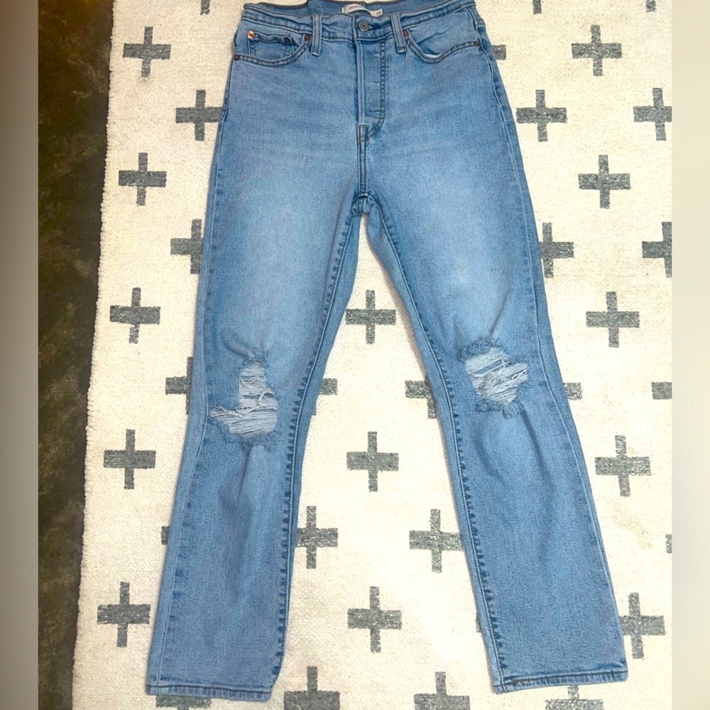 Wedgie straight leg Levi’s